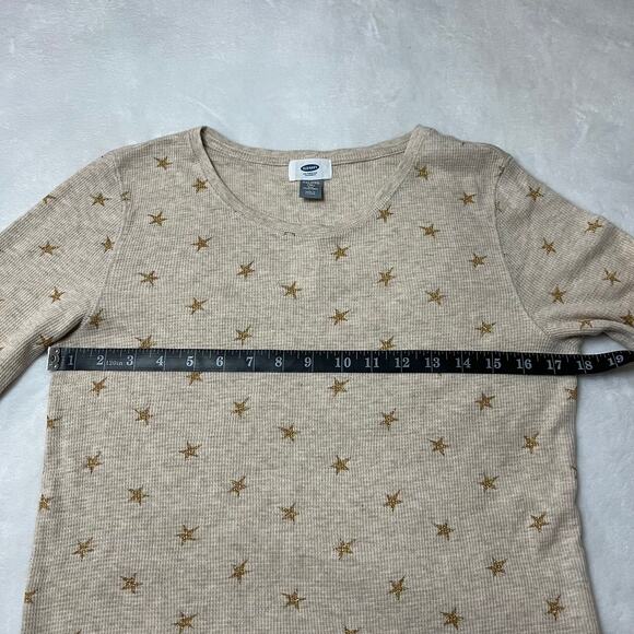 Old Navy Kids Glitter Star Thermal Top Size XXL (16) NEW Base Layer Casual - Picture 7 of 9
